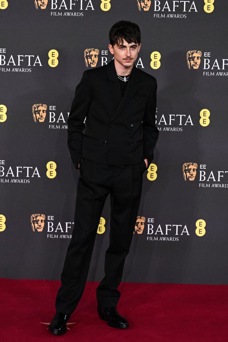 Baftas 2025: Timothee Chalamet. Photograph: Ben Stansall/AFP