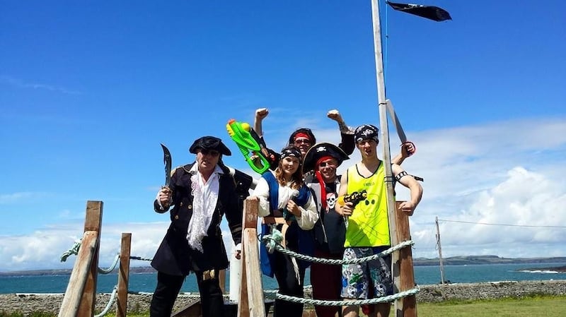 Pirate’s ahoy in the Hooked on the Sea Festival at  Hook Head