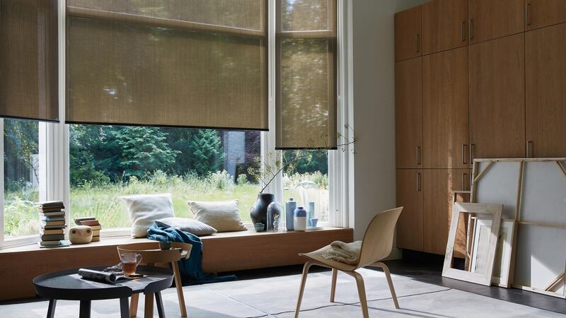 The new Soft Screen range from Luxaflex is made using fabrics that allow light in while controlling glare but still letting you see out.