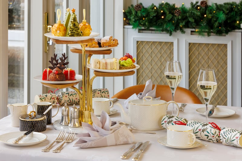 Park Hotel Kenmare Christmas afternoon tea