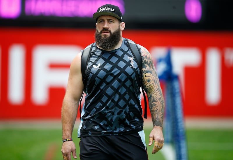 Joe Marler has said he will never again try to provoke players by insulting their mother. Photograph: Steve Haag/Steve Haag Sports