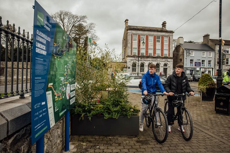 Take the scenic route to your destination with maps along the way to help suggest routes and detours, here at Desmond Castle, Newcastle West. Photograph: Brian Arthur