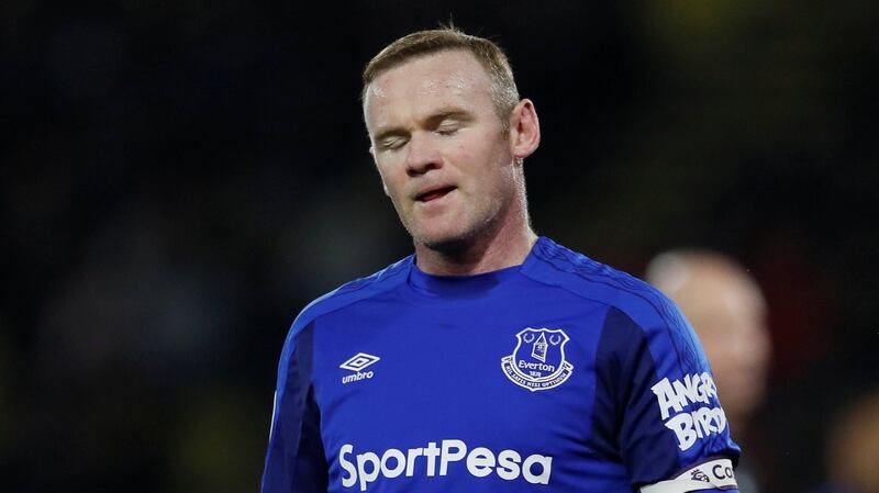 Wayne Rooney is Everton’s top scorer after returning to the club from Manchester United last summer. Photograph: David Klein/Reuters