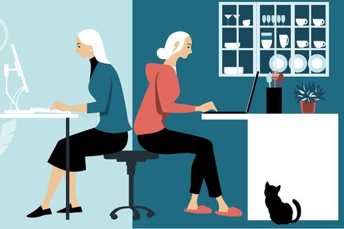 Hybrid first or back to the office? Negotiating the new world of work
