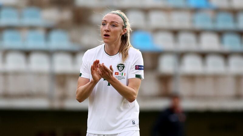 Louise Quinn was named the Ireland women’s player of the year for 2019. Photograph: Filip Filipovic/Inpho