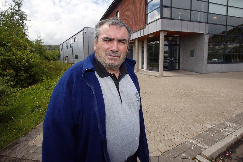 Freddie Scappaticci pictured in west belfast in 2003. 