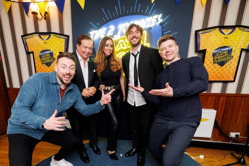 Guests for the first episode include Una Healy, Marty Morrissey and Seann Walsh. Photograph: RTÉ