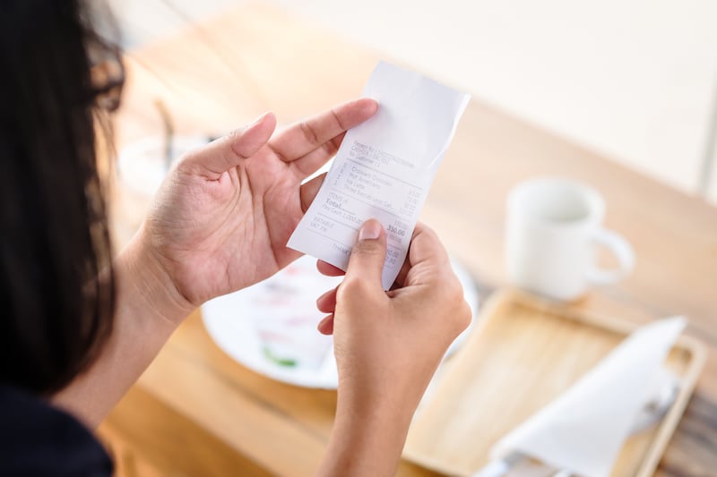 Hard to swallow: the cost of eating out. Photograph: iStock