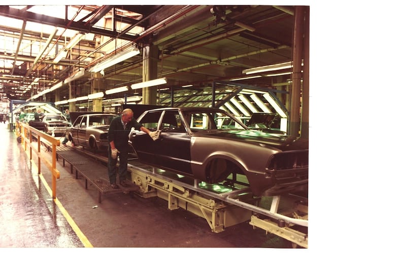 Car production in Ireland. Photos from Bob Montgomery's new book