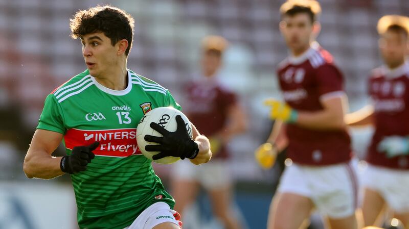 Tommy Conroy should play close to Aidan O’Shea to make the most of his finishing skills. Photograph: James Crombie/Inpho