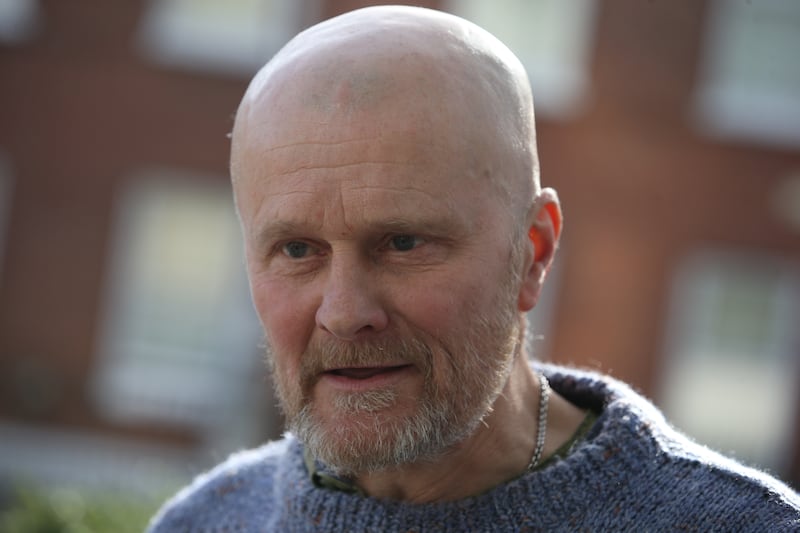 Paul Kennedy outside Dublin Circuit Court where he gave an account of the abuse he suffered from McClean. Photograph: Collins
