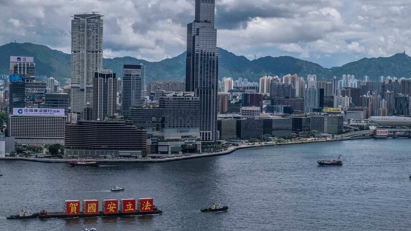 Hong Kong is the world’s third most important financial centre after New York and London. Photograph: Lam Yik Fei/The New York Times