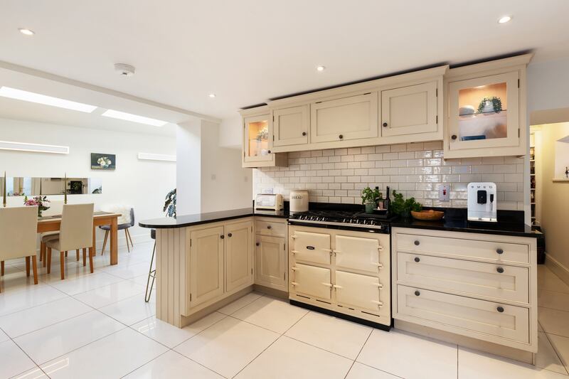 Kitchen/diningroom extension. Photograph: Angela Mujica