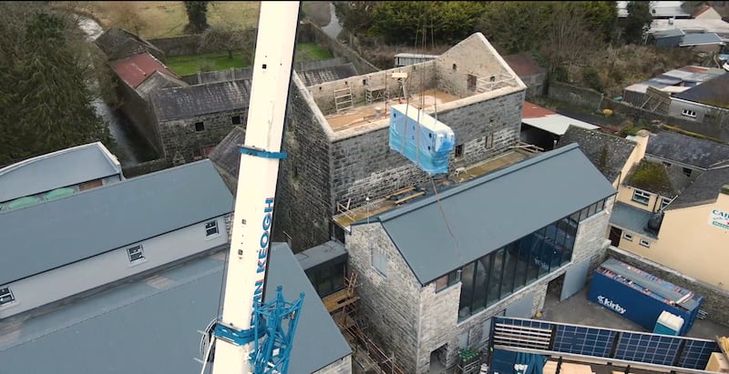 Ahascragh, in Ballinasloe, aims to be the first zero-emissions distillery in Ireland via a combination of solar energy, hydro and high-temperature heat pumps, fitted by Astatine