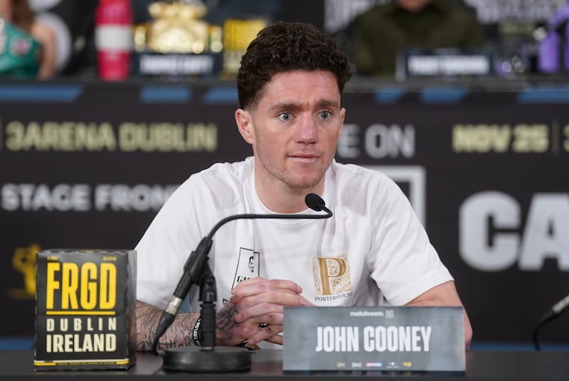 Just more than a year ago we watched John Cooney win the Celtic title with a first-round win over Liam Gaynor. Photograph: Brian Lawless/PA