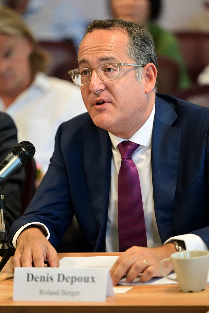 Denis Depoux, managing director of business consultancy Roland Berge, who advises foreign investors and Chinese companies. Photograph: Pedro Pardo/AFP via Getty Images)