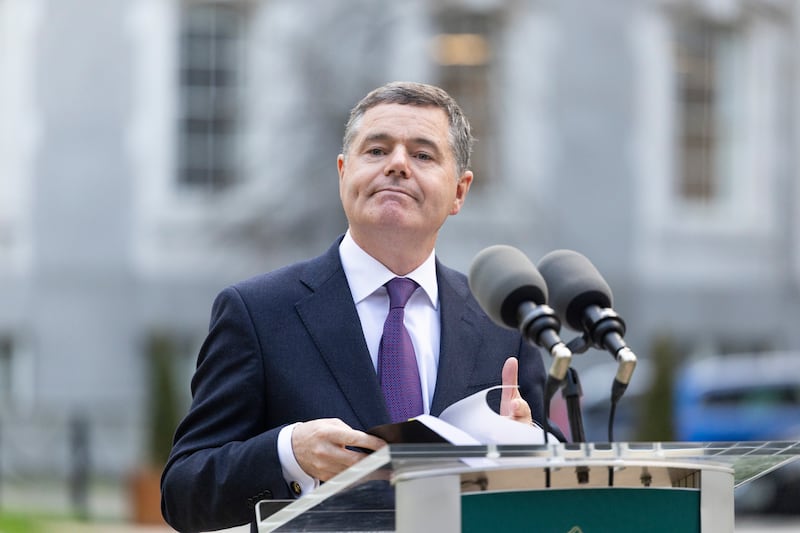 Paschal Donohoe starts his third term as Minister for Finance. Photograph: Sam Boal/Collins Photos 

