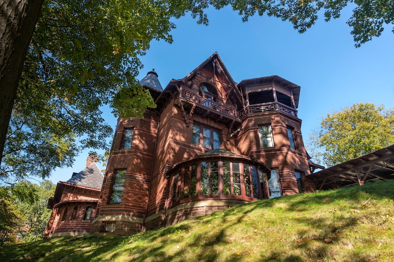 The Mark Twain House in Hartford. Photograph: John Groo/Mark Twain House and Museum