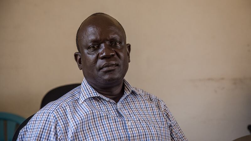 Opwonya John, a senior clinical officer who was on both the Ebola and coronavirus task forces. Photograph: Sally Hayden