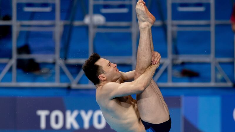 Oliver Dingley in action. Photograph: Morgan Treacy/Inpho