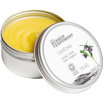 Certified organic comfrey herbal balm, from The Burren Perfumery