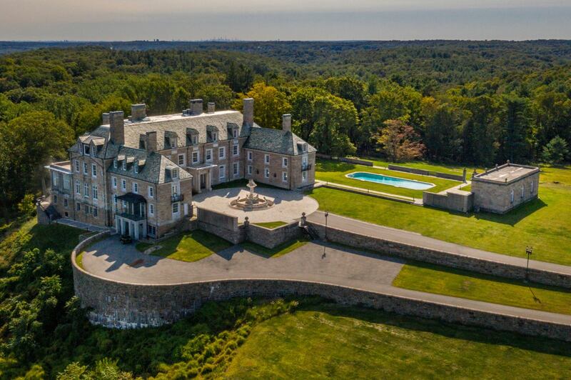 The Seven Springs estate in Bedford, New York, which Eric Trump has called it a ‘home base’. Photograph: Tony Cenicola/The New York Times.