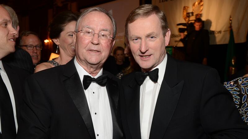 Diarmuid Hogan with Enda Kenny: “Trump will hire very good people”