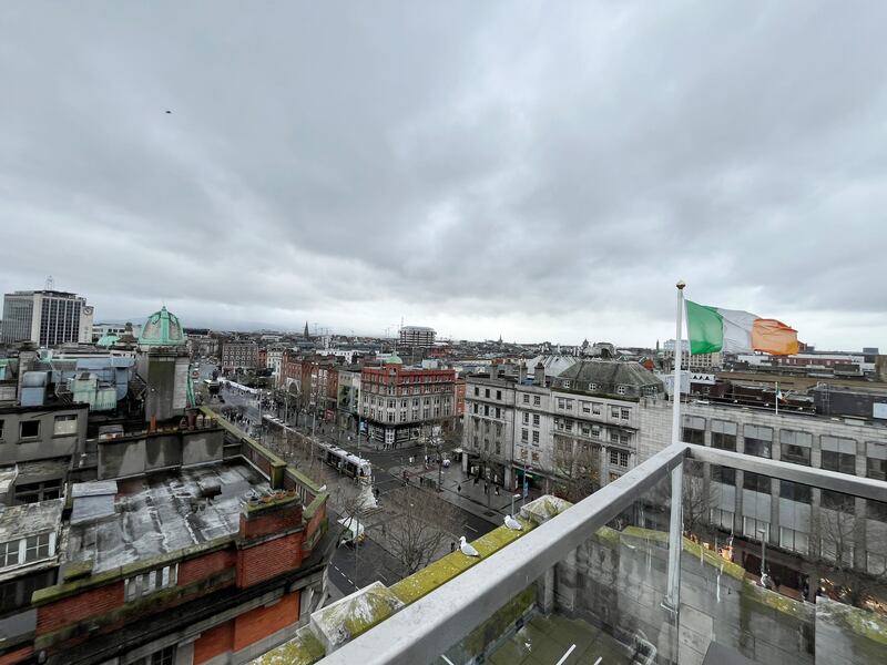 The rioting on November 23rd began on the north side of the city centre. Photo: Bryan O’Brien