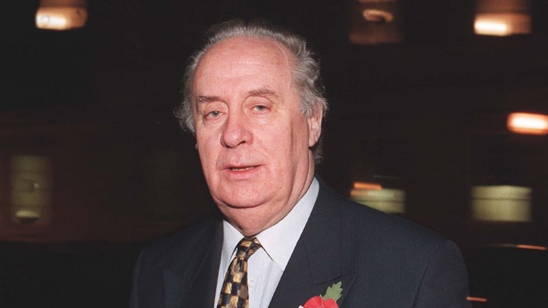 Paddy Harte at Leinster House in 1996. Photograph: Moya Nolan