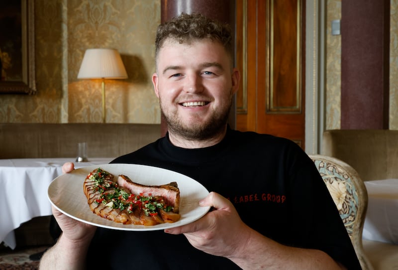 Chef Adam Nevin of Carton House. Photograph: Nick Bradshaw