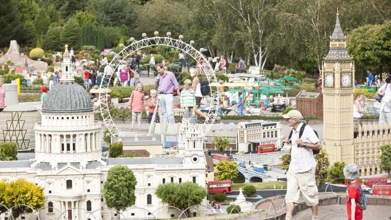 The Miniland exhibition in Legoland Windsor