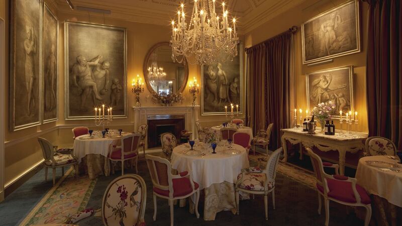 The former Billiard Room at Ballyfin House, Co Laois.