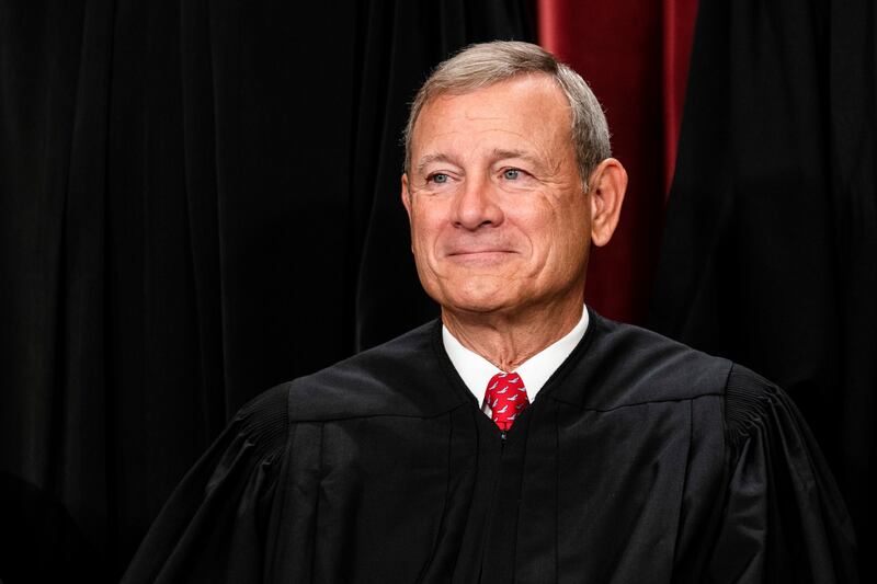 Supreme court chief justice John Roberts: refused to testify before Congress about a court that blithely disdains ethics. Photograph: Erin Schaff/New York Times
                      