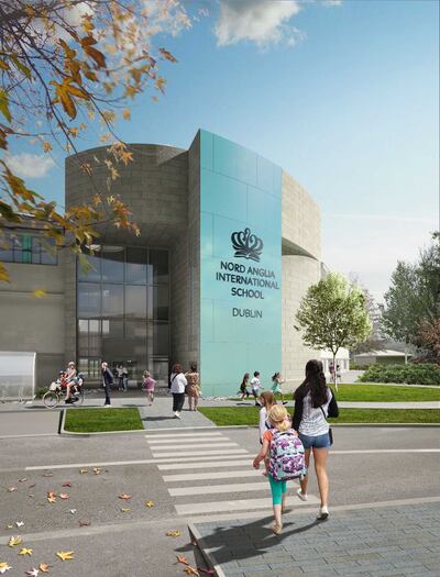 An artist's impression of Nord Anglia International School Dublin