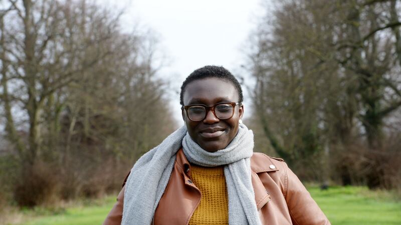 Felicia Olusanaya, aka Felispeaks, a spoken word artist who has received death threats. Photograph: Alan Betson