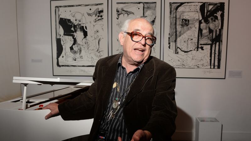 Ralph Steadman’s  illustrations continue to permeate popular culture. Photograph:   Rune Hellestad via Getty Images