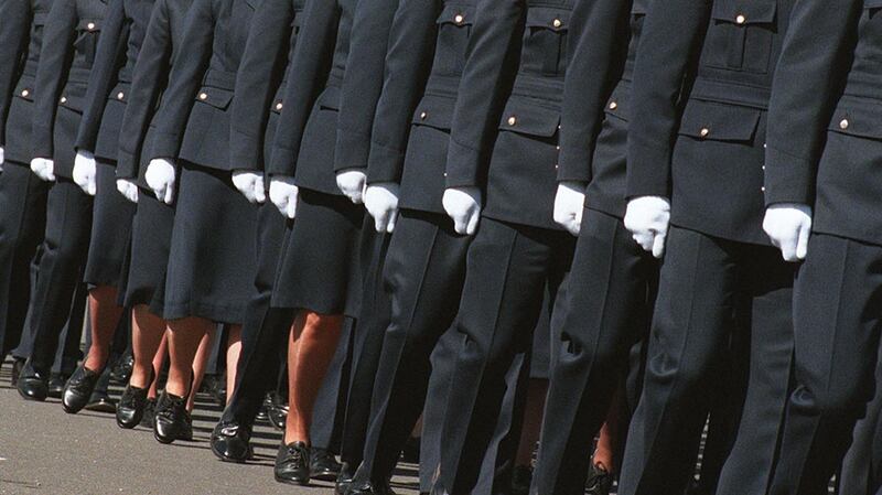 Graduating gardaí from the Garda College, Templemore, Co Tipperary. In reality, and in technology terms, Ireland is a long way behind in police investment. File photograph:  Paddy Whelan