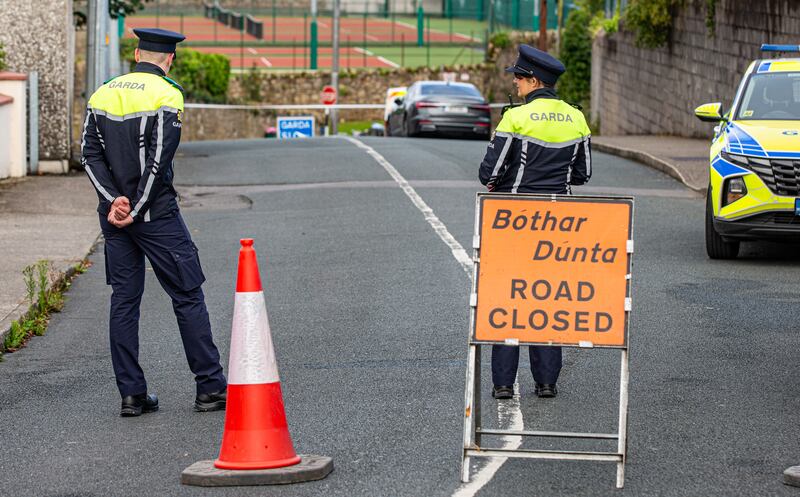 Police at the scene of a crash which claimed the lives of four young people in Clonmel, Co Tipperary. Photograph: Damien Storan/PA Wire