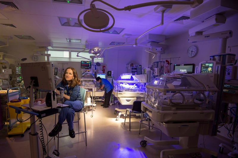 02/03/2018-NEWS-Rhona Mahony Master of the National Maternity Hospital photographed at Hollis Street Hospital.Photograph: Brenda Fitzsimons / THE IRISH TIMES