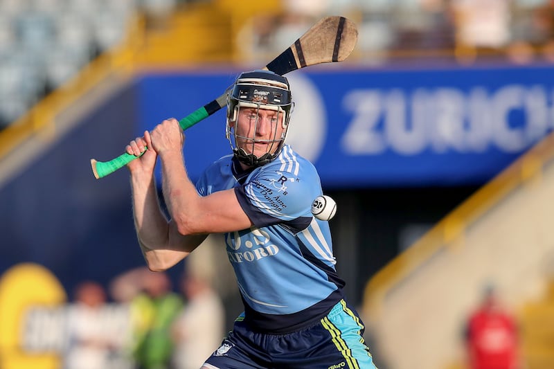 Diarmuid O'Keeffe in action for St Anne's in the 2020 Wexford SHC quarter-final against Oulart The Ballagh. Photograph: Bryan Keane/Inpho