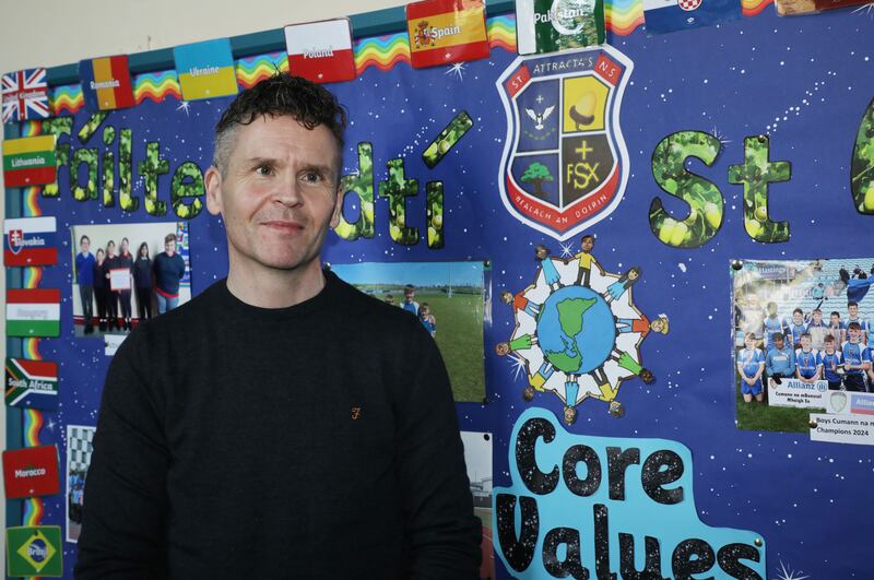 Noel Loftus, principal of St Attracta's National School, Ballaghadereen, Co Roscommon. Photograph: Andrea Duncan