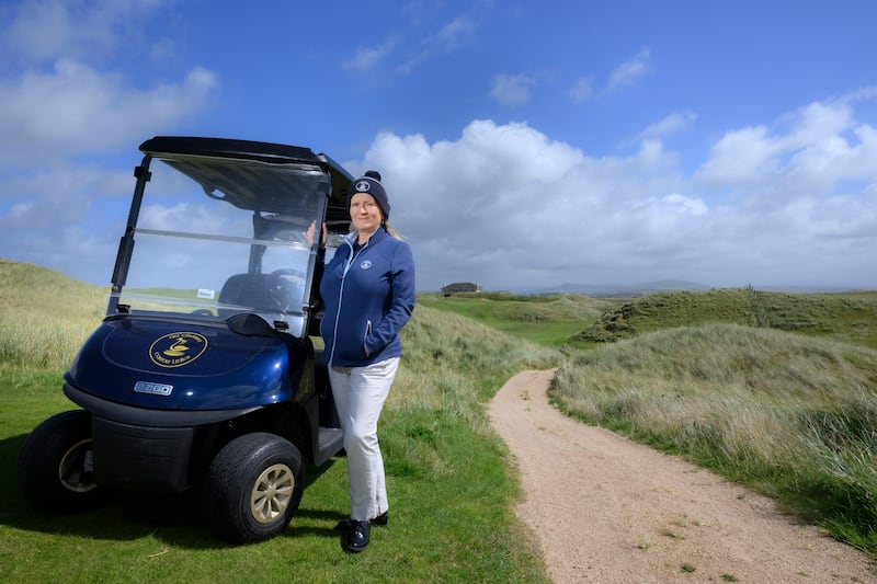 'I work with people who are on holidays and in good form – there's a feelgood factor,' says Fiona Togher of Carne Golf Links in Co Mayo