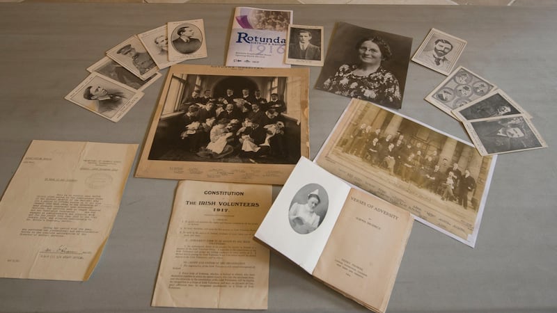 Artefacts from the exhibition The Rotunda: The Birth of a Nation, which will open on March 7th at the Rotunda Hospital, Dublin. Photograph: Dara Mac Dónaill