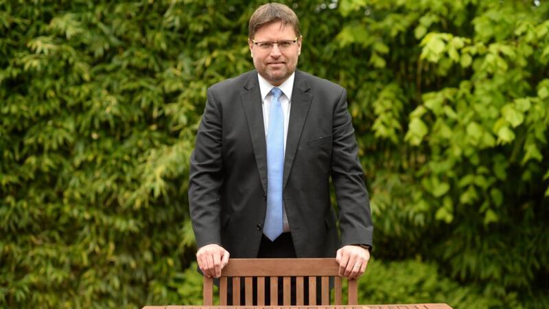 Ophir Kariv, the Israeli ambassador, at home in Dublin. Photograph: Dara Mac Dónaill