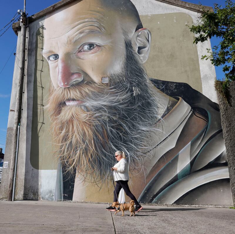 A Waterford Walls mural