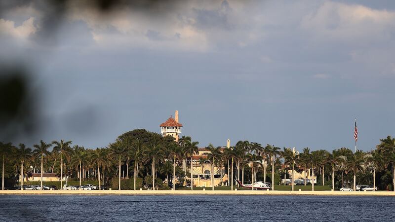 Mar-a-Lago in Palm Beach, Florida, the exclusive private members’ club owned by Donald Trump. Photograph: Joe Raedle/Getty Images