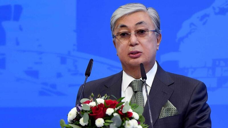 Speaker of the Kazakh senate, the upper house of parliament, Kassym-Jomart Tokayev  will serve as acting Kazakh president. Photograph: Stringer/EPA