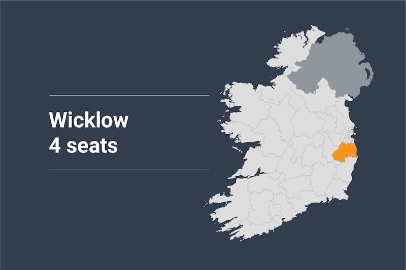 Wicklow Constituency map