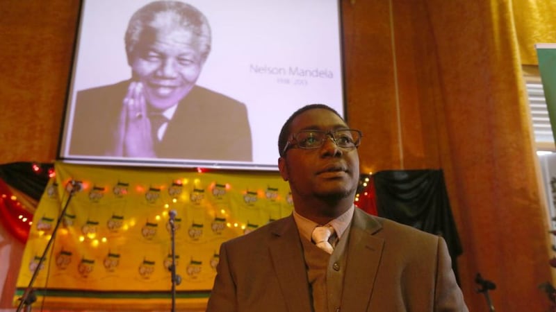 Pastor Gerard Chimbganda at the Praise Tabernacle Centre on St Michan’s Street in Dublin. Photograph: Arthur Carron/Collins