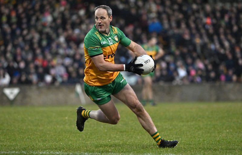 Michael Murphy: made a huge impact on his return to action for the first time in two years for Donegal. Photograph: Andrew Paton/Inpho